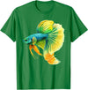 Bettas Betta Lovers Shop Bettas Betta Fish Betta T-Shirt - Kelly Green