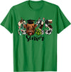 Cow 2025 Senior Class Of 2025 Graduation 2025 T-Shirt - Kelly Green