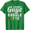 Bear Community Bear Brotherhood Gay Men Gifts Chubby Guys Cuddle Better Funny Gay Bear Pride T-Shirt - Kelly Green
