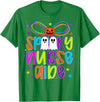 Coquette Halloween Nurse Aide Ghost Spooky Nurse Aide Halloween Nursing Aide Preppy T-Shirt - Kelly Green