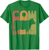 Cow Farming Vintage Cow Lover Retro Designs. Cow Vintage Cow Farmer Retro Dairy Farmer T-Shirt - Kelly Green