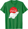 Coca-Cola Polar Bear Bottle Balance T-Shirt - Kelly Green