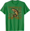 Fish Around and Find Trout American Flag t -shir t Fish Around and Find Trout American Flag T-Shirt - Kelly Green