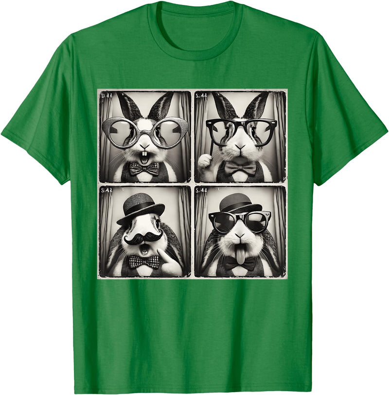 Funny Rabbit Bunny T-Shirt in Kelly Green