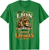 The Lion Concerns Himself Collection The Lion Does in Fact Concern Himself with Latinas Meme T-Shirt - Kelly Green