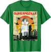 Funny Guinea Pig Shirts Guineapigzilla - Guinea Pig Animal Lover Rodent Pet Owner T-Shirt - Kelly Green