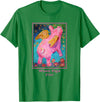 Animal Art T Shirts When Pigs Fly Art T Shirt T-Shirt - Kelly Green