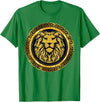 Open Mind GOLDEN LION KING T-Shirt - Kelly Green