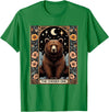 Funny I Choose the Bear Tarot Card Women Girls Trending T-Shirt - Kelly Green