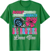 Gender Reveal Family Matching Burnouts or Bows Big Brother Loves You Gender Reveal Party T-Shirt - Kelly Green