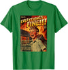 Last Gasp Graphics Everything's Fine 1950s Horror Comic Cover T-Shirt - Kelly Green