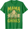 Mama of Little Ghouls Halloween Clothing BB Funny Halloween Mom Shirt Mothers Day Mama of Little Ghouls T-Shirt - Kelly Green