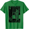 Edgar Allan Poe Fan Club of Compton Edgar Poe Art Masque of the Red Death-Edgar Allen Poe Quote T-Shirt - Kelly Green