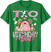 Famer Pink Cow Birthday Matching Tees Tio Of The Birthday Girl 1St Birthday Pink Cow Farm T-Shirt - Kelly Green