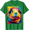 PopArt Pet Animal Prints A Guinea Pig T-Shirt - Kelly Green