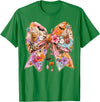 Summerween Tees NYC Summerween Bow Coquette Summer Halloween Ghosts Beach Coffee T-Shirt - Kelly Green