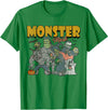 Monster Mash Vintage Ghost Halloween Funny T-Shirt - Kelly Green