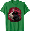 Guinea pig pet love Guinea Pig Punk T-Shirt - Kelly Green