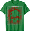 Scary Halloween Statement Costumes Dead Inside Skull scary Halloween T-Shirt - Kelly Green