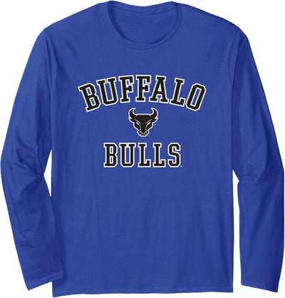 Elite Authentics Buffalo Bulls Varsity Royal Blue Officially T-Shirt