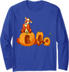 Disney - Halloween Tigger Boo Pumpkins Long Sleeve T-Shirt - Royal Blue