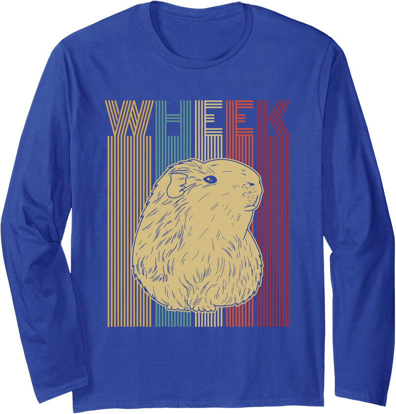 Guinea Pig Quote WHEEK Quote for a Guinea Pig owner Long Sleeve T-Shirt - Royal Blue