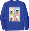 polar bears polar bear Shop Polar Bears Funny Polar Bear Long Sleeve T-Shirt - Royal Blue