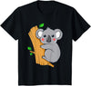 Charm's Children Clothing Cute Koala Bear T Shirt for Children | Kids Koala Bear Shirt T-Shirt - Black