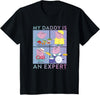 Peppa Pig Father's Day Daddy Pig Expert T-Shirt - Black