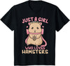 Kids Hamster Just A Girl Who Loves Hamsters T-Shirt - Black