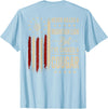 Funny Humor Quote I've Choked A Cougar Vintage (On Back) Never Killed A Mountain Lion But Ive Choked Cougar T-Shirt - Baby Blue