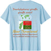 ETCreations Giraffe Weevil T-Shirt - size chart