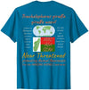 ETCreations Giraffe Weevil T-Shirt - size chart