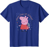 Peppa Pig First Day of School T-Shirt - Royal Blue
