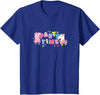 Peppa Pig Party Time Peppa & Suzy Logo Youth T-Shirt - Royal Blue