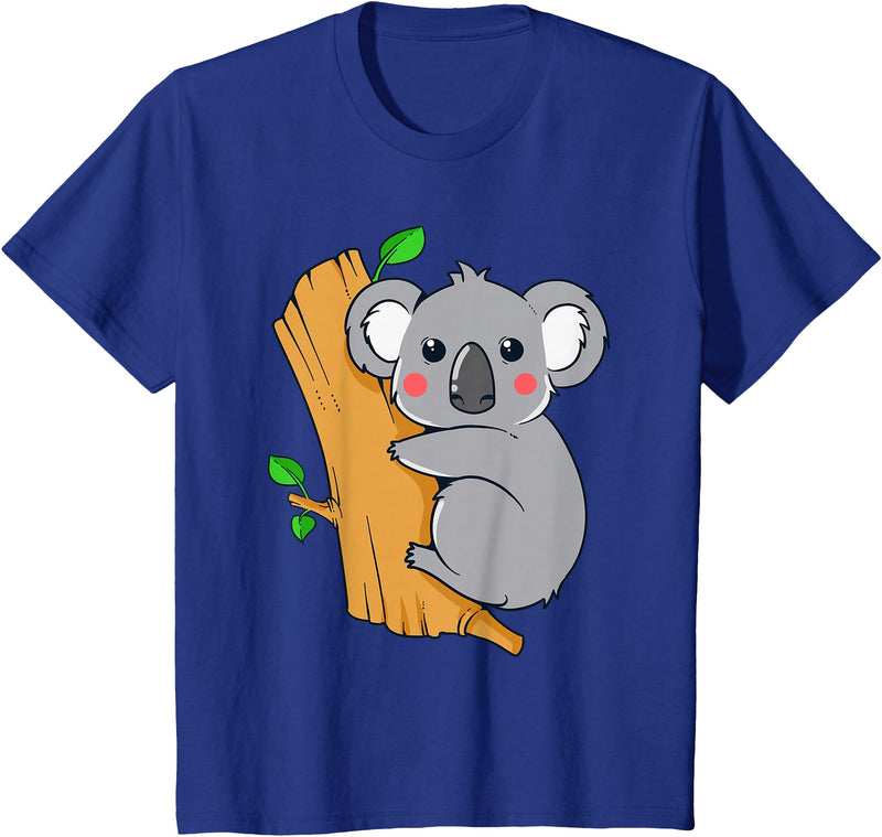 Charm's Children Clothing Cute Koala Bear T Shirt for Children | Kids Koala Bear Shirt T-Shirt - Royal Blue