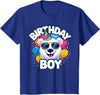 Kids Polar Bear Shirts Kids Birthday Boy Polar Bear Kids T-Shirt - Royal Blue