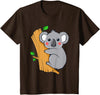 Charm's Children Clothing Cute Koala Bear T Shirt for Children | Kids Koala Bear Shirt T-Shirt - Brown