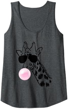 Womens Giraffe Zoo Safari Shirt Tank Top