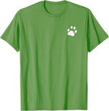 P&L Originals Cat paw print. Pocket style emblem. T-Shirt