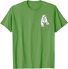 Polar Bear Gift Polar Bear Accessories & Stuff Cute Polar Bear For Men Women Kids Pocket Animal Zookeeper T-Shirt - Grass Green