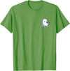 Cute Paranormal Workout Ghost Lifting Dumbbells Ghost Weightlifting Pocket Funny Ghost Workout Halloween T-Shirt - Grass