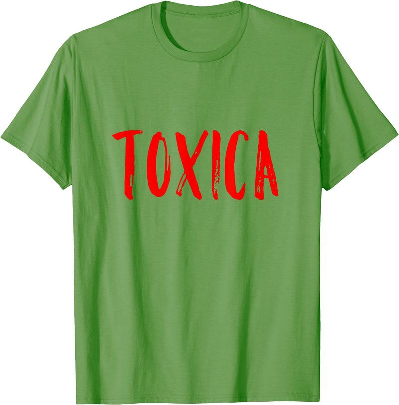 The Spanish Cow Toxica Funny Spanish Toxic Mexican T-Shirt - Grass Green