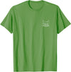 The Cat Head Apparel Co Cat Minimalist T-Shirt - Grass Green