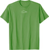 I LOVE JESUS APPAREL ICHTHYS ICHTHUS JESUS FISH CHRISTIAN SYMBOL T-Shirt - Grass Green