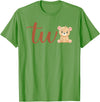 Family Birthday Bear Gifts Two of The Birthday Boy Bear 1st Birthday Party Boy T-Shirt - Grass Green