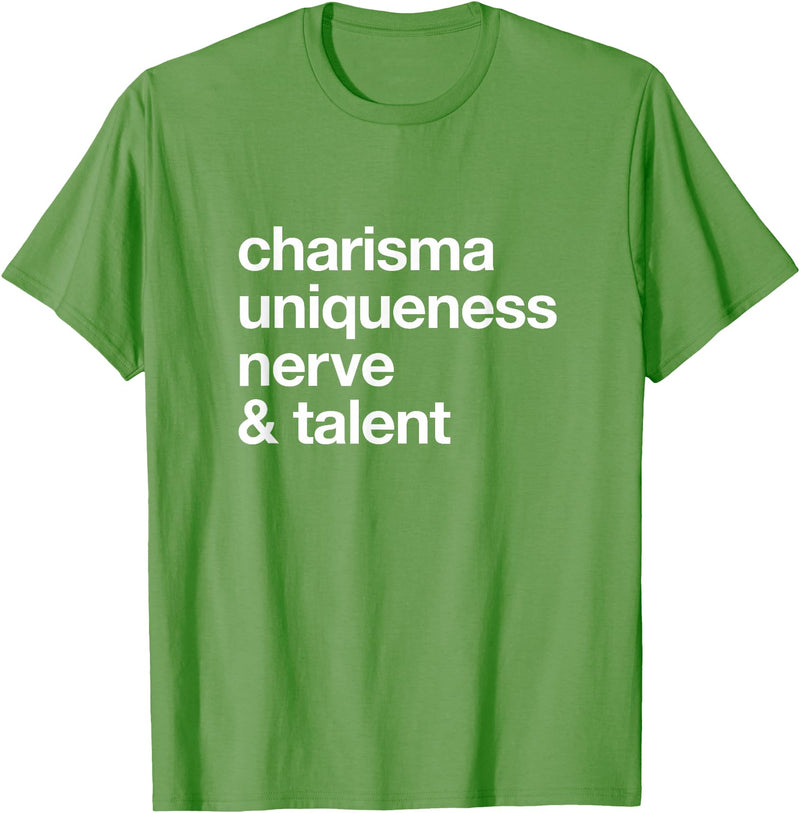 Bear-ly Gay Tees Funny Charisma Uniqueness Nerve Talent Gay Clothing T-Shirt - Grass Green