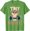 Weightlifting Hamster Tiny but Mighty! T-Shirt - Grass Green