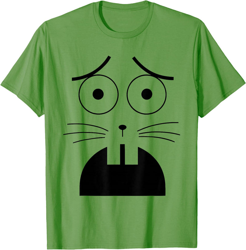Jasper Rabbit Costume Funny Boo JEE Boojee Meme Halloween T-Shirt in Grass Green