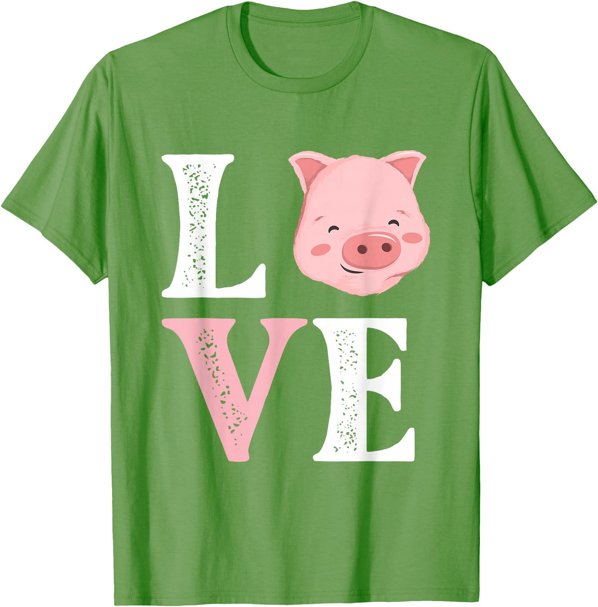 Funny Pig Lover Shirts Love Pigs - Pig Lover Pig Farming Piglet Farmer Farm Animal T-Shirt - Grass Green